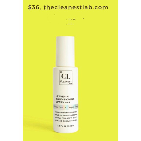 THE CLEANEST LAB Leave-In Conditioning Spray+++ Full Size 3.6 fl oz NEW - Picture 2 of 7